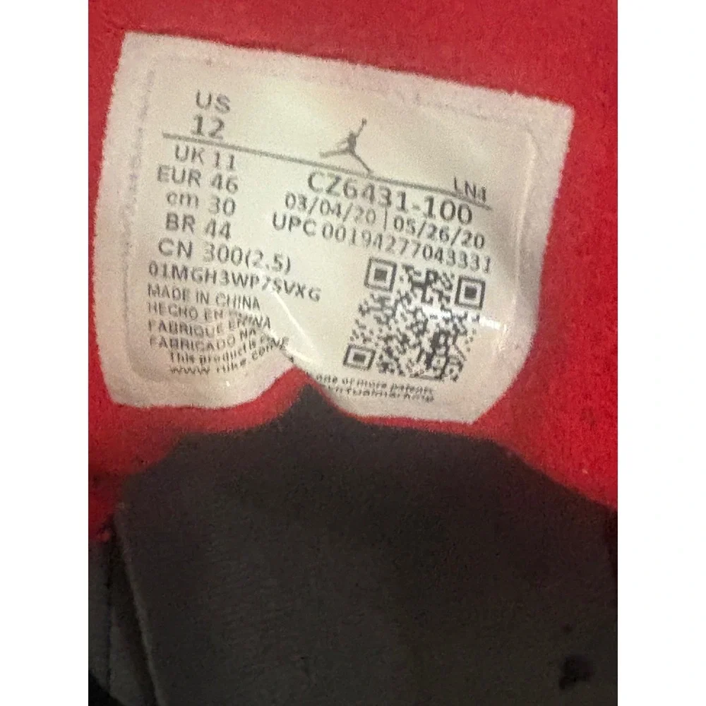 Nike Air Jordan 3 Retro SE Denim Fire Red White CZ6431-100 Mens 12